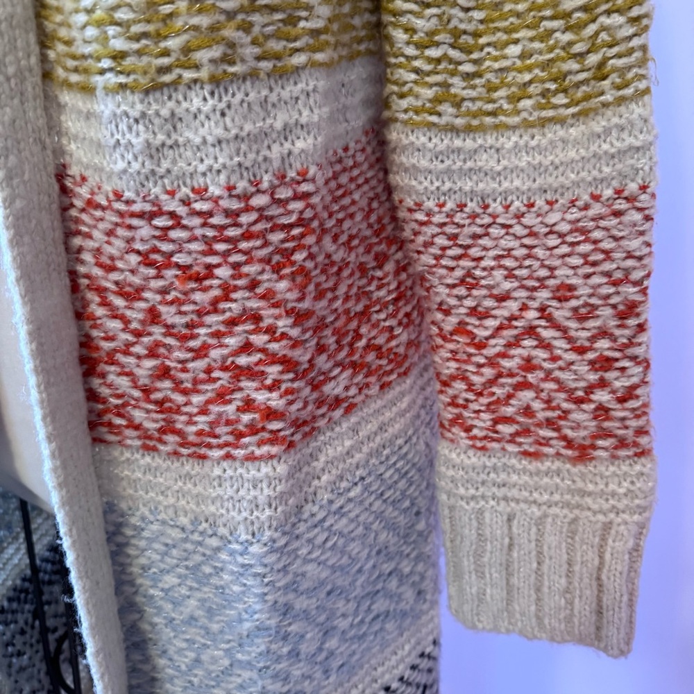 Universal Thread Multicolor Striped Cardigan - Picture 5 of 8